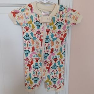 Hanna Andersson Shortie Sleeper mermaid